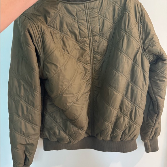 Prana - Esla Bomber Jacket - Women's - size medium (army green) - Picture 4 of 5